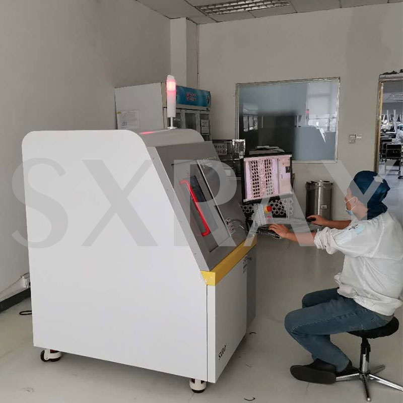 已完成X-RAY檢測設備X-7100調試安裝與使用培訓(北海建興光電)
