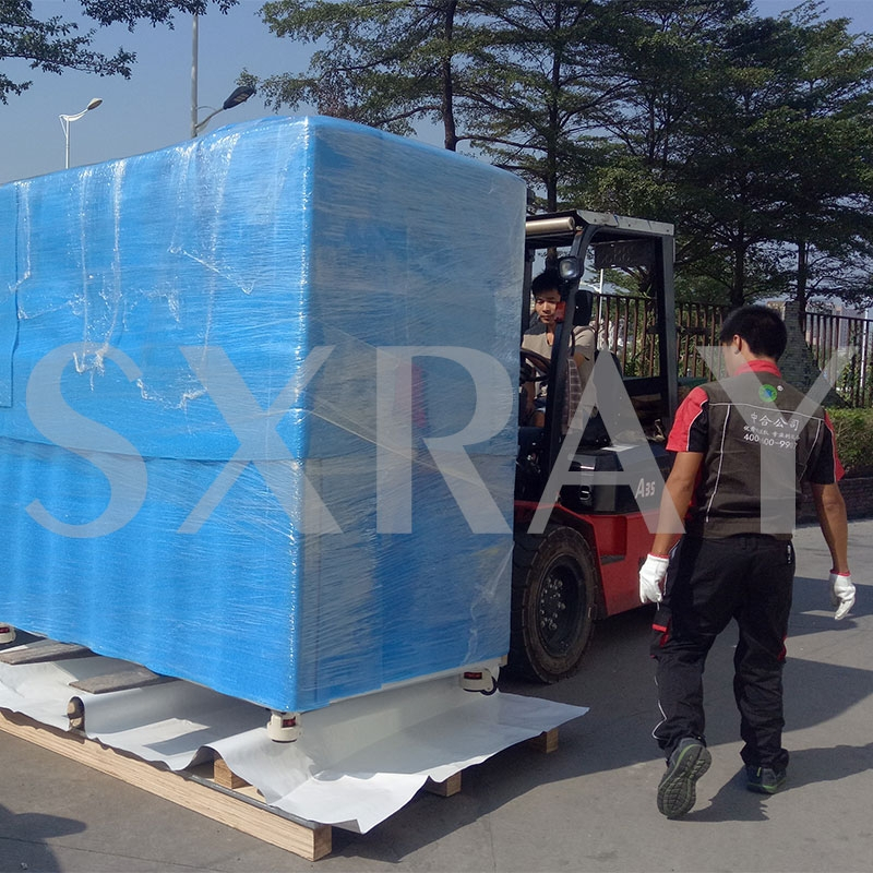 發貨越南的X-9200大型X-RAY設備